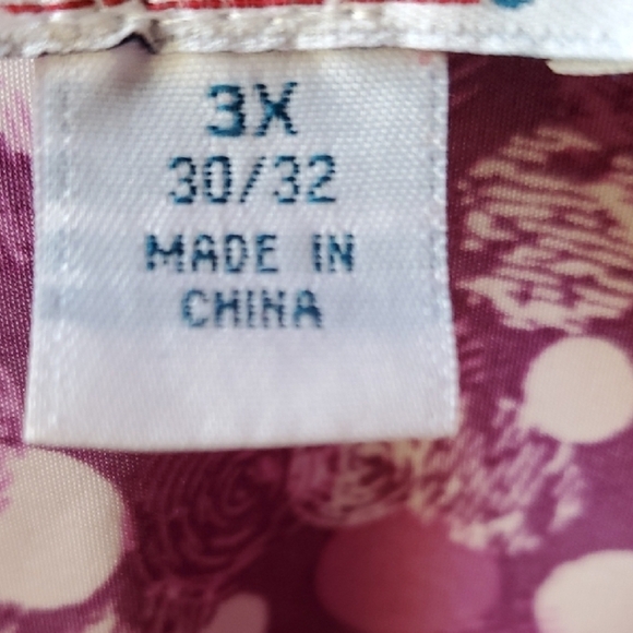 Only Necessities Purple Oversized Button Down Shirt - Picture 3 of 10